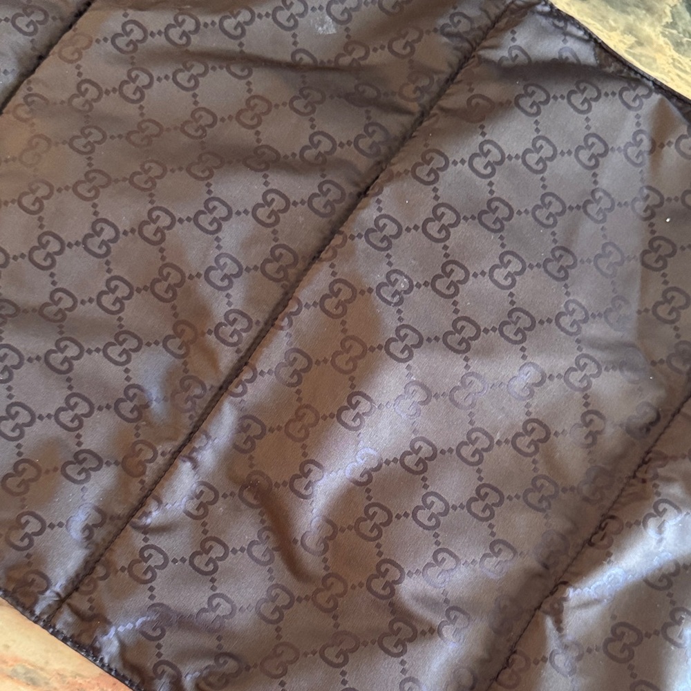 Gucci Monogram Diaper Bag - Picture 13 of 13